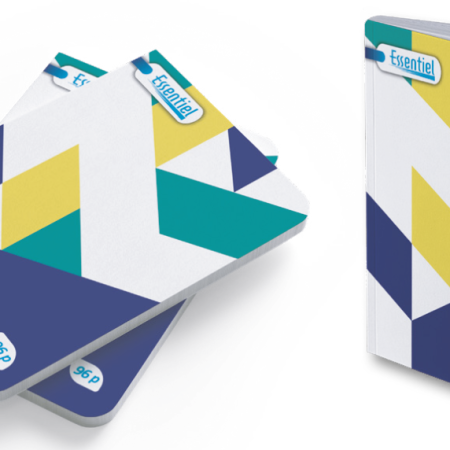 Carnet piqué 96 pages 11×17 – Essentiel