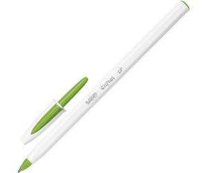 bic lot de 20 stylos bille cristal up encre fun