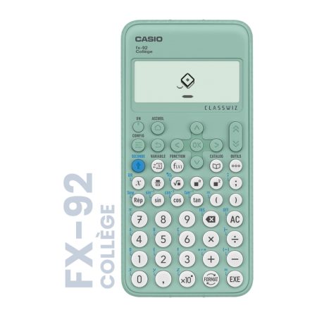 Casio FX-92 Collège — Calculatrice scientifique 6 casio fx 92 college calculatrice scientifique