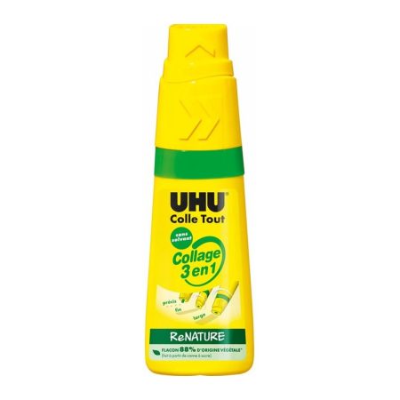 Colle blanche liquide — flacon — UHU 8 colle blanche liquide flacon uhu