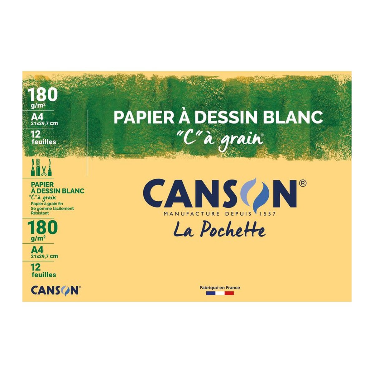 pochette papier canson dessin a4 180 g pochette papier canson dessin a4 180 g