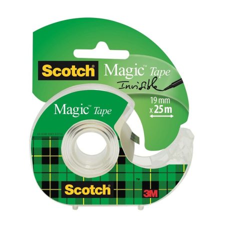 Ruban adhésif transparent + dévidoir — Scotch 16 ruban adhesif transparent devidoir scotch